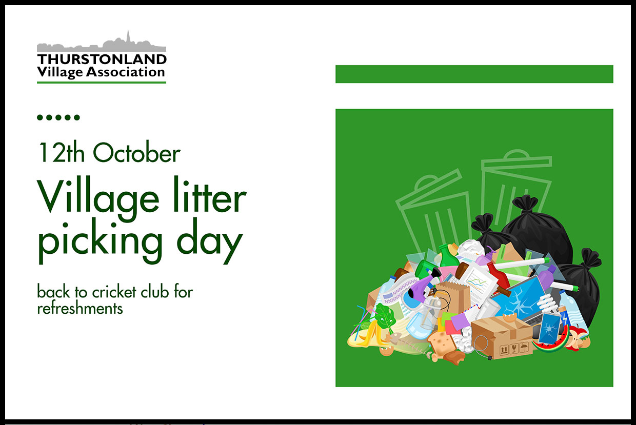 Litter picking day – 12th October